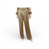 PAIGE Silk Two-Piece Set: Garret Pant & Capriana Shirt NWT