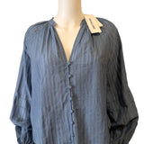 VERONICA BEARD Blue Ailani Top NWT Size S