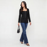 RAG & BONE Roslyn Ponte U-Neck Blazer