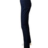 CINQ A SEPT Indigo Flared Jeans with Split Hem Size 4