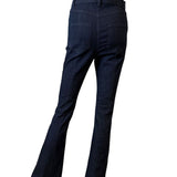 CINQ A SEPT Indigo Flared Jeans with Split Hem Size 4